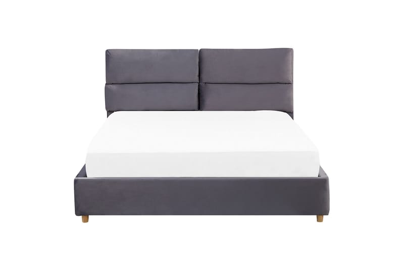 Daxxon Sengeramme 160x200 cm - Grå - Møbler - Senge - Sengeramme & sengestel
