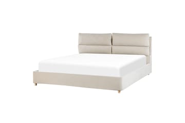 Daxxon Sengeramme 180x200 cm - Beige - Møbler - Senge - Sengeramme & sengestel