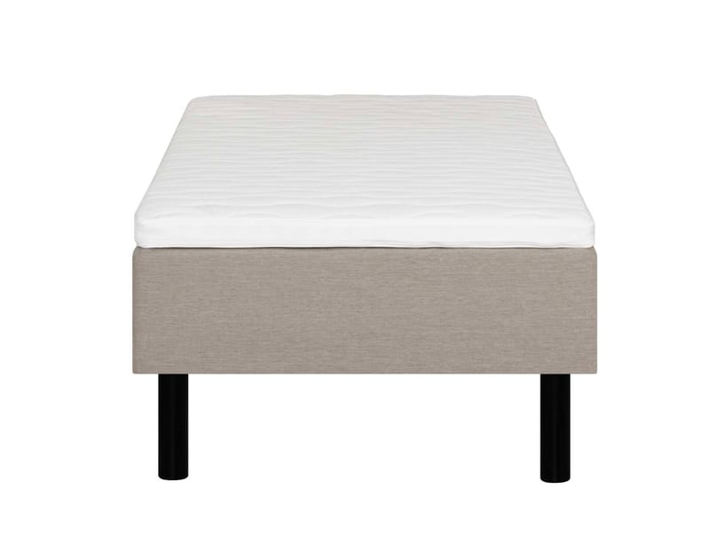 Daybed HOME4YOU Lande 90x200 cm Beige - Beige - Møbler - Senge - Enkeltsenge