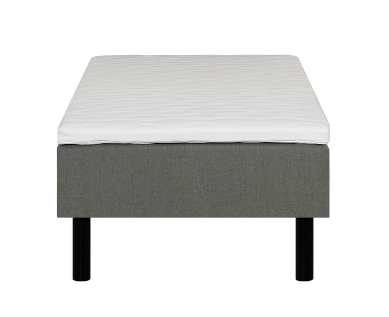 Daybed HOME4YOU Lande 90x200 cm Grå - Grå - Møbler - Senge - Enkeltsenge