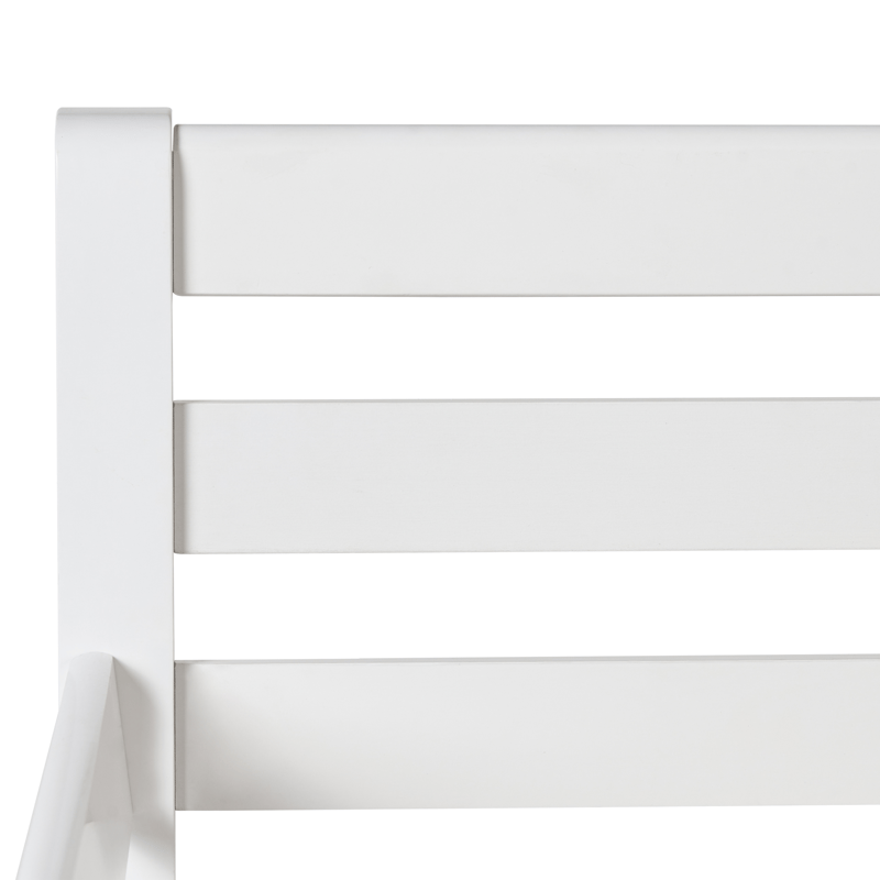 Daybed Theza Hvid - Hvid - Møbler - Senge - Gæsteseng & ekstraseng - Udtrækkelig seng