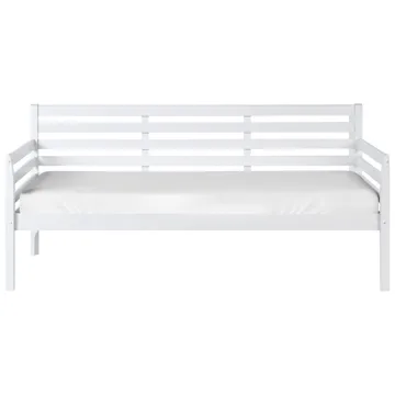 Daybed Theza Hvid - Hvid - Møbler - Senge - Gæsteseng & ekstraseng - Udtrækkelig seng