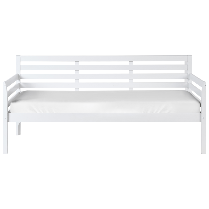 Daybed Theza Hvid - Hvid - Møbler - Senge - Gæsteseng & ekstraseng - Udtrækkelig seng