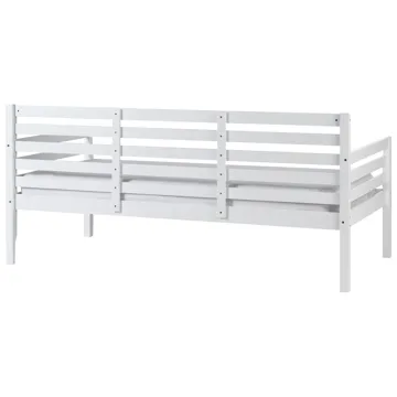 Daybed Theza Hvid - Hvid - Møbler - Senge - Gæsteseng & ekstraseng - Udtrækkelig seng