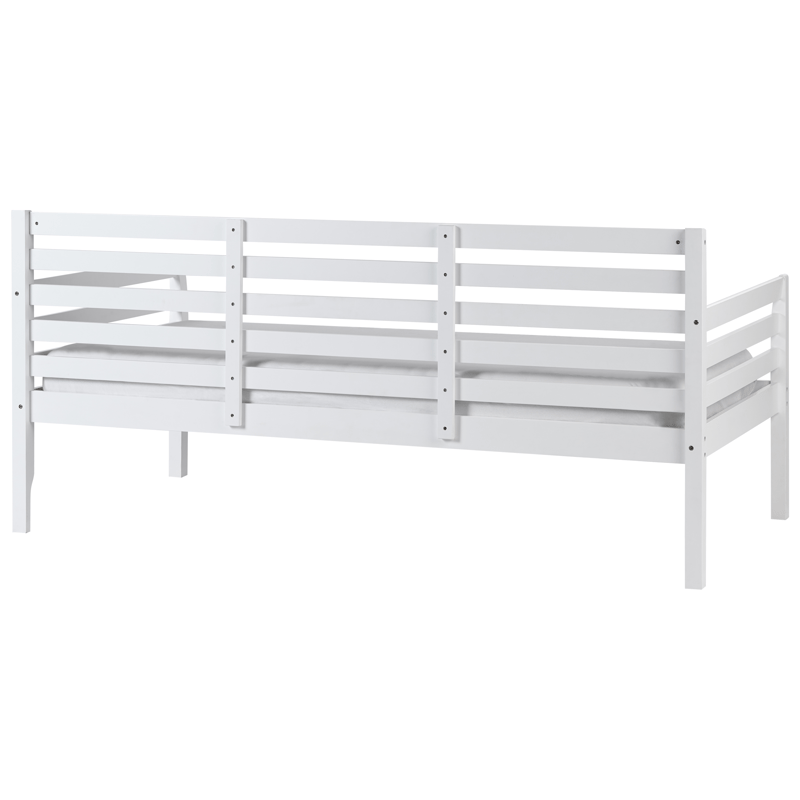 Daybed Theza Hvid - Hvid - Møbler - Senge - Gæsteseng & ekstraseng - Udtrækkelig seng