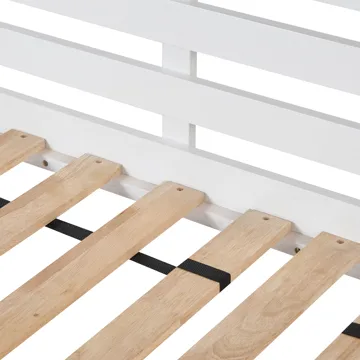 Daybed Theza Hvid - Hvid - Møbler - Senge - Gæsteseng & ekstraseng - Udtrækkelig seng