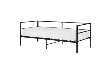 Dayven Sengeramme 90x200 cm - Sort - Møbler - Senge - Sengeramme & sengestel