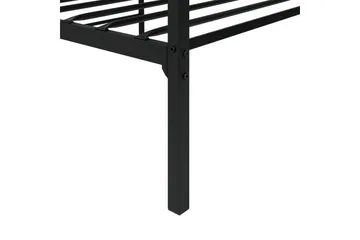 Dayven Sengeramme 90x200 cm - Sort - Møbler - Senge - Sengeramme & sengestel