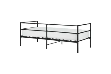 Dayven Sengeramme 90x200 cm - Sort - Møbler - Senge - Sengeramme & sengestel