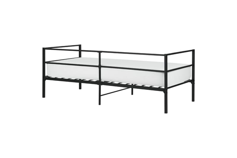 Dayven Sengeramme 90x200 cm - Sort - Møbler - Senge - Sengeramme & sengestel