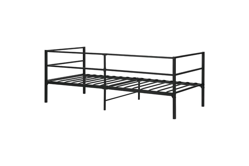 Dayven Sengeramme 90x200 cm - Sort - Møbler - Senge - Sengeramme & sengestel