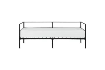 Dayven Sengeramme 90x200 cm - Sort - Møbler - Senge - Sengeramme & sengestel