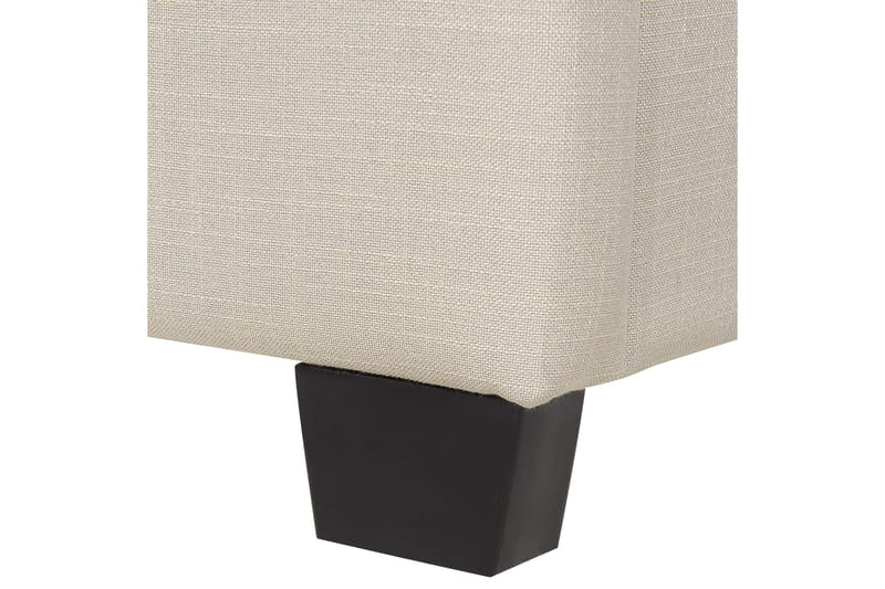 Deagan Vandseng 160x200 cm - Beige/Mørkt træ - Møbler - Senge - Vandseng