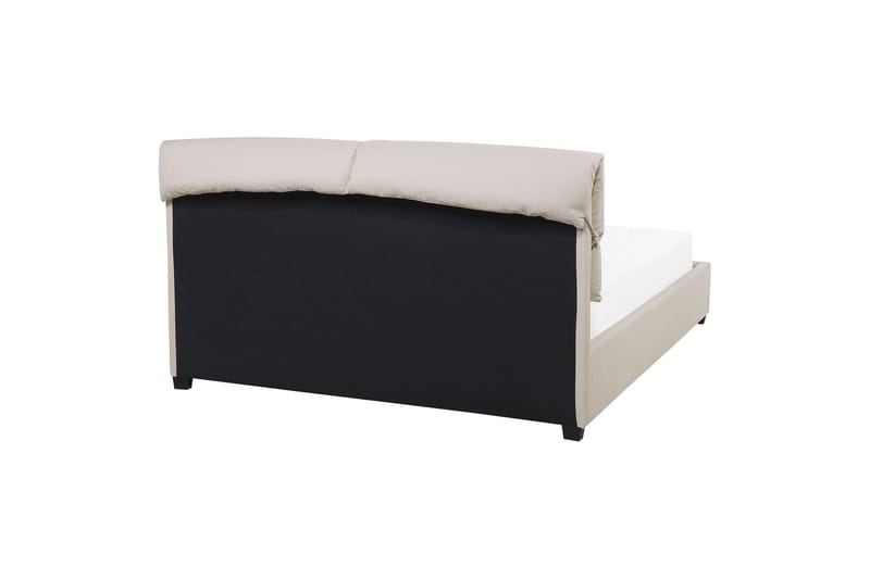 Deagan Vandseng 160x200 cm - Beige/Mørkt træ - Møbler - Senge - Vandseng