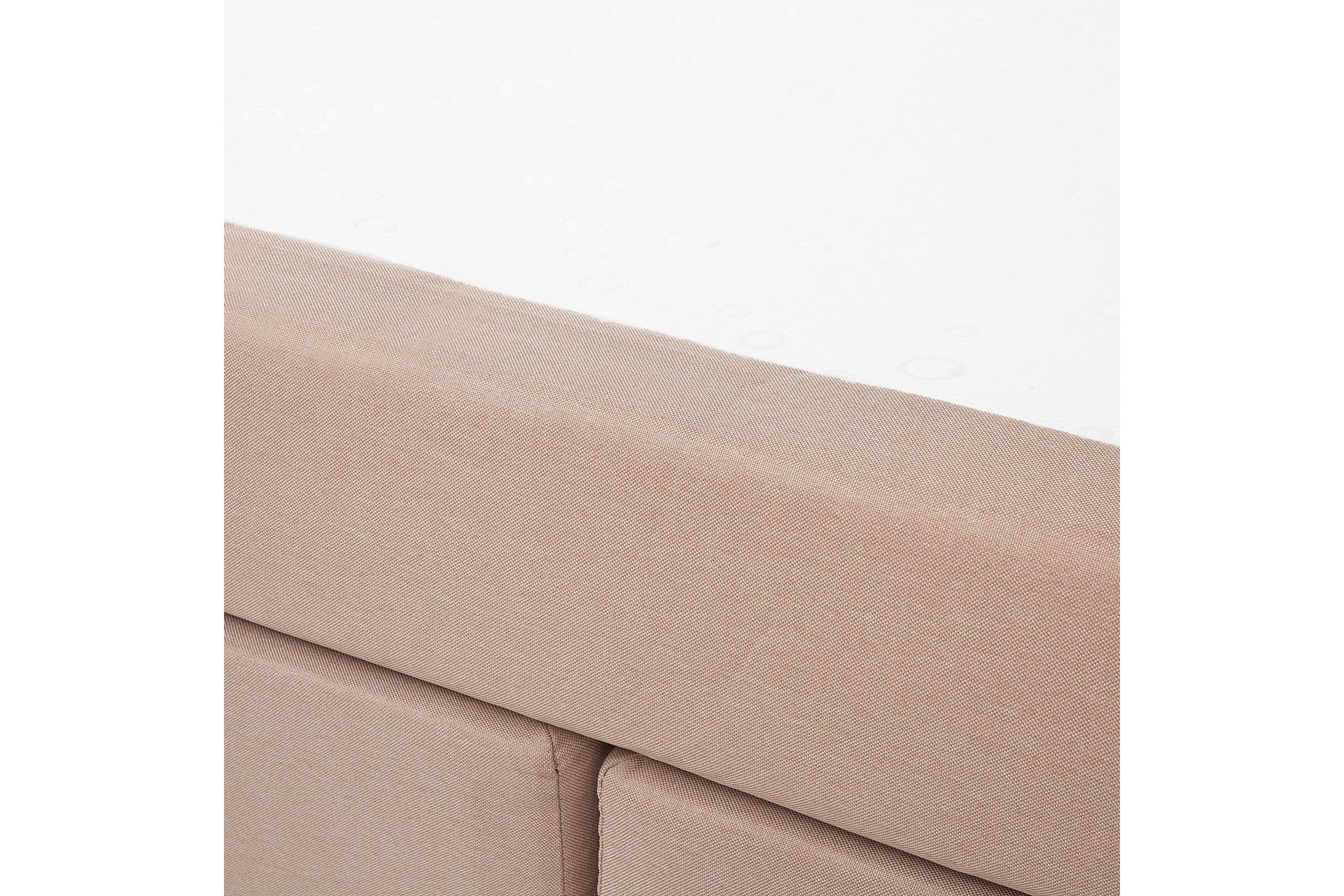Denae Kontinentalseng 180x200 cm - Beige/Sølv - Møbler - Senge - Kontinentalsenge