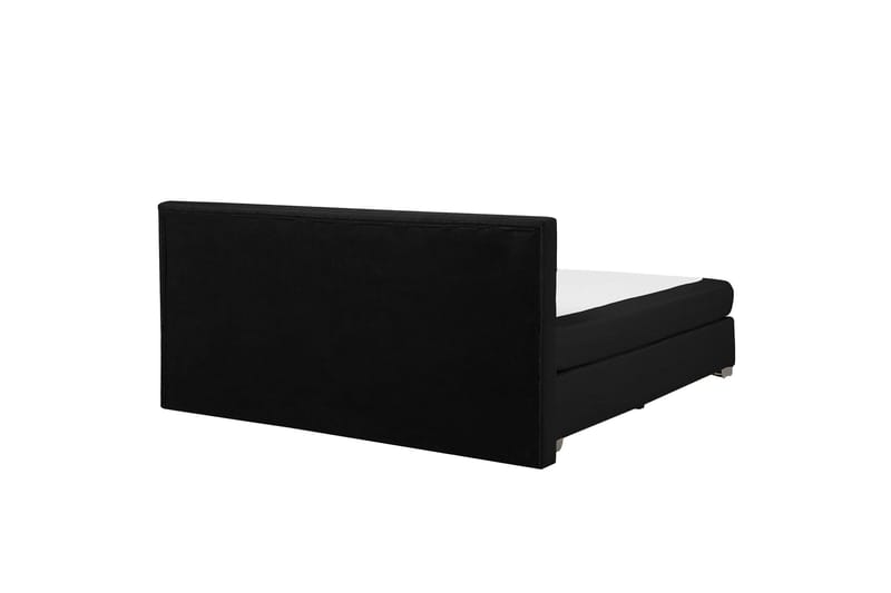 Denae Kontinentalseng 180x200 cm - Sort/Sølv - Møbler - Senge - Kontinentalsenge