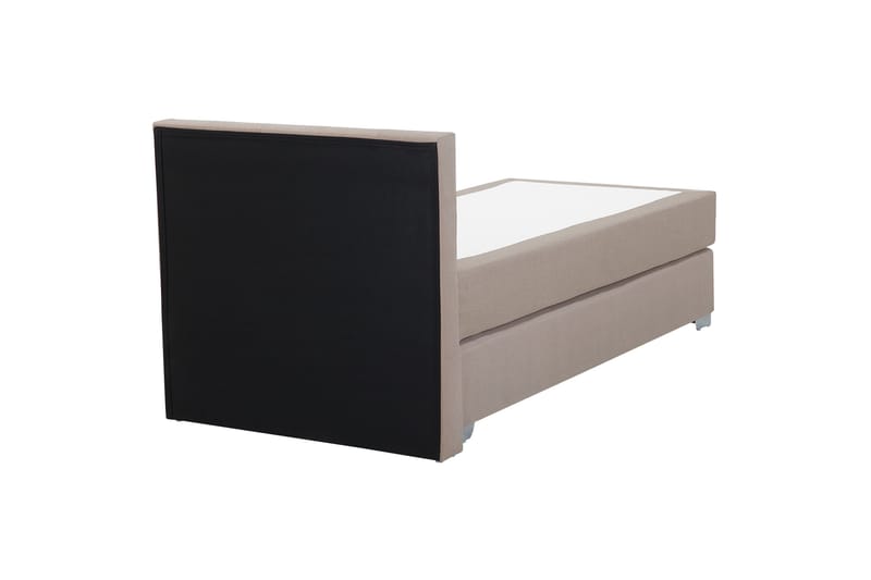 Denae Kontinentalseng 90x200 cm - Beige/Sølv - Møbler - Senge - Enkeltsenge