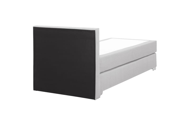 Denae Kontinentalseng 90x200 cm - Grå/Sølv - Møbler - Senge - Enkeltsenge