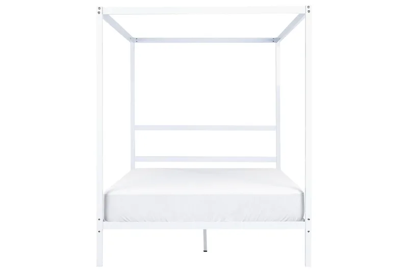 Denaya Himmelsseng 140x200 cm - Hvid - Møbler - Senge - Himmelseng