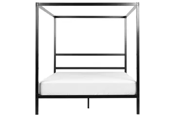 Denaya Himmelsseng 160x200 cm - Sort - Møbler - Senge - Himmelseng