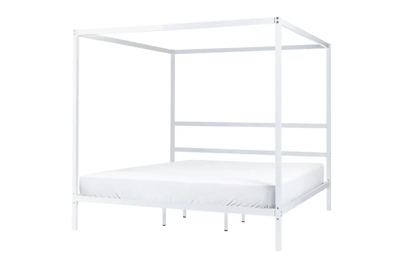 Denaya Himmelsseng 180x200 cm - Hvid - Møbler - Senge - Himmelseng