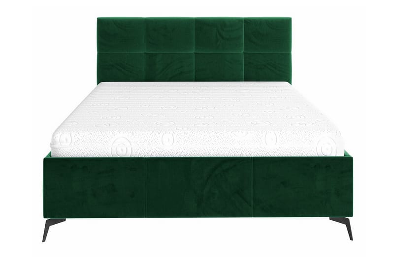 Derry Sengeramme 140x200 cm - Mørkegrøn - Sengeramme & sengestel