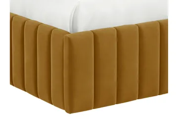 Desio Opbevaringsseng 140x200 cm - Lyserød - Møbler - Senge - Seng med opbevaring
