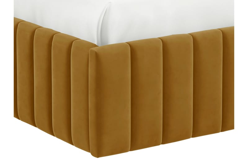 Desio Opbevaringsseng 140x200 cm - Lyserød - Møbler - Senge - Sengeramme & sengestel