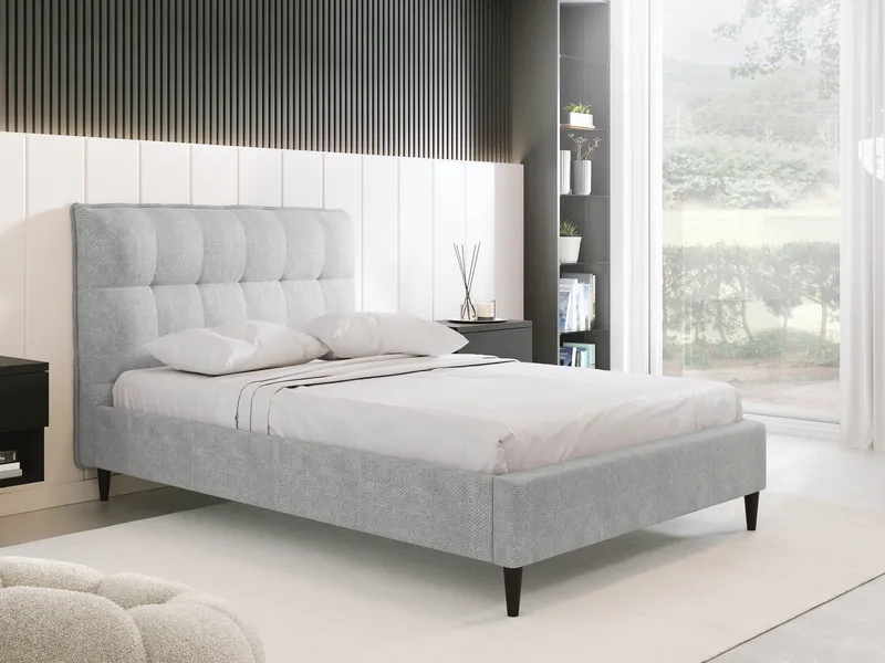 Deyros sengeramme 120x200 cm - grå - Møbler - Senge - Sengeramme & sengestel