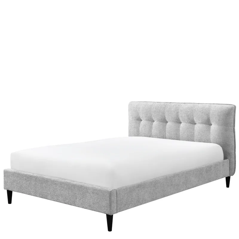 Deyros sengeramme 140x200 cm, grå