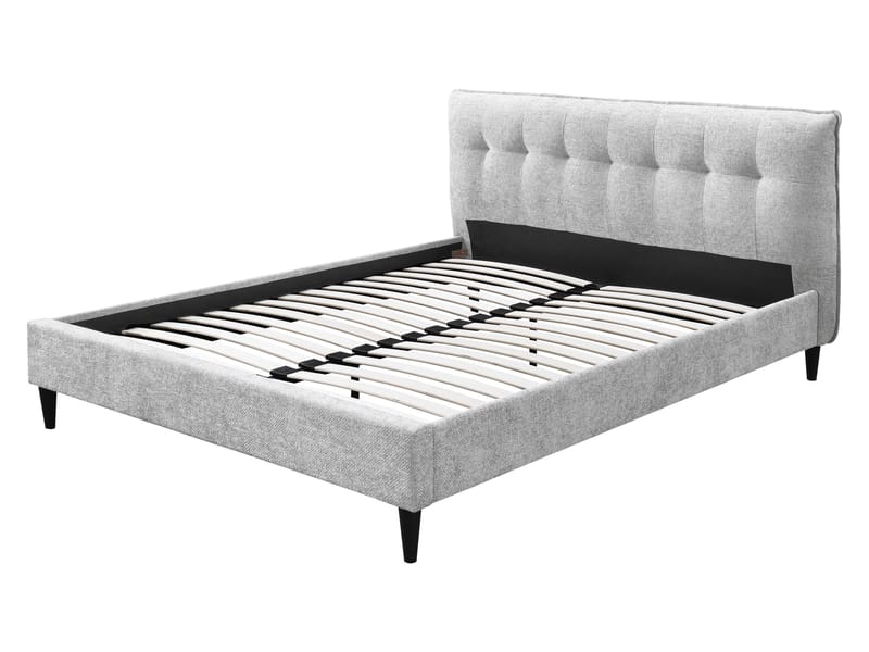 Deyros sengeramme 140x200 cm - grå - Møbler - Senge - Sengeramme & sengestel