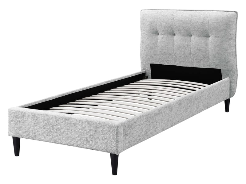 Deyros Sengeramme 90x200 cm - grå - Møbler - Senge - Sengeramme & sengestel