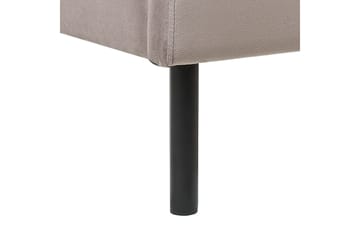Diallo Sengeramme 180x200 cm - Taupe - Møbler - Senge - Sengeramme & sengestel