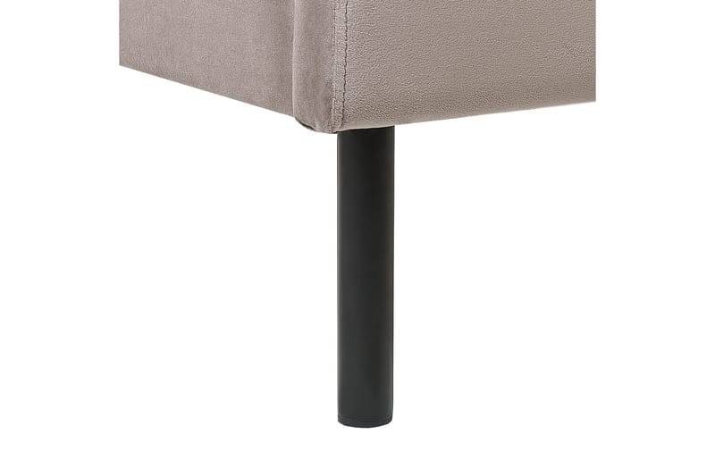 Diallo Sengeramme 180x200 cm - Taupe - Møbler - Senge - Sengeramme & sengestel