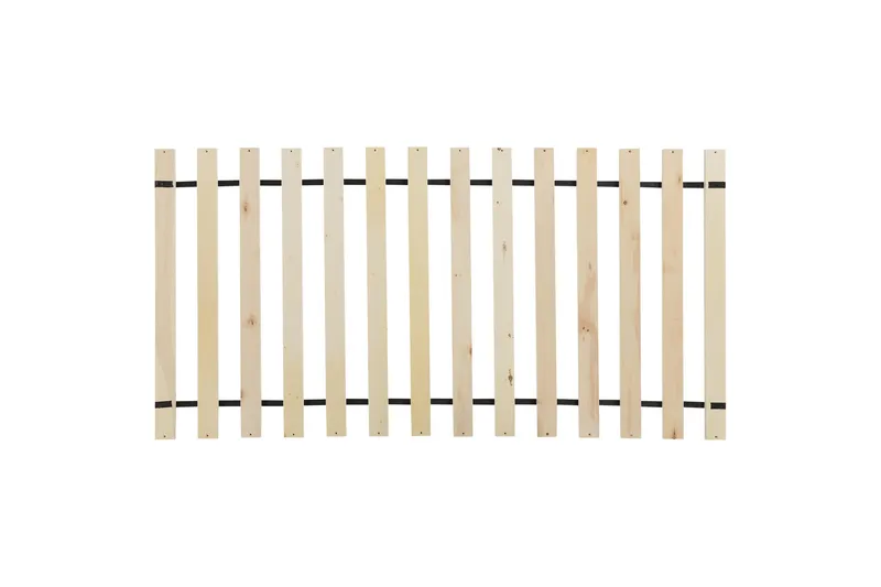 Diantha Sengeramme 90x200 cm - Blå/Lyst træ - Møbler - Senge - Sengeramme & sengestel