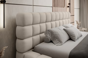 Dizzle Sengeramme 140x200 cm - Beige - Møbler - Senge - Sengeramme & sengestel