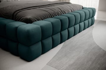 Dizzle Sengeramme 140x200 cm - Grøn - Møbler - Senge - Sengeramme & sengestel
