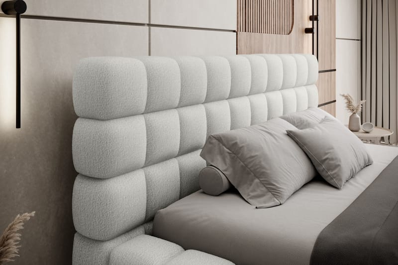 Dizzle Sengeramme 140x200 cm - Hvid - Møbler - Senge - Sengeramme & sengestel