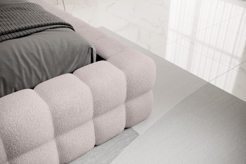 Dizzle Sengeramme 140x200 cm - Rosa - Møbler - Senge - Sengeramme & sengestel