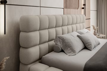 Dizzle Sengeramme 160x200 cm - Beige - Møbler - Senge - Sengeramme & sengestel