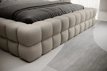 Dizzle Sengeramme 160x200 cm - Beige - Møbler - Senge - Sengeramme & sengestel