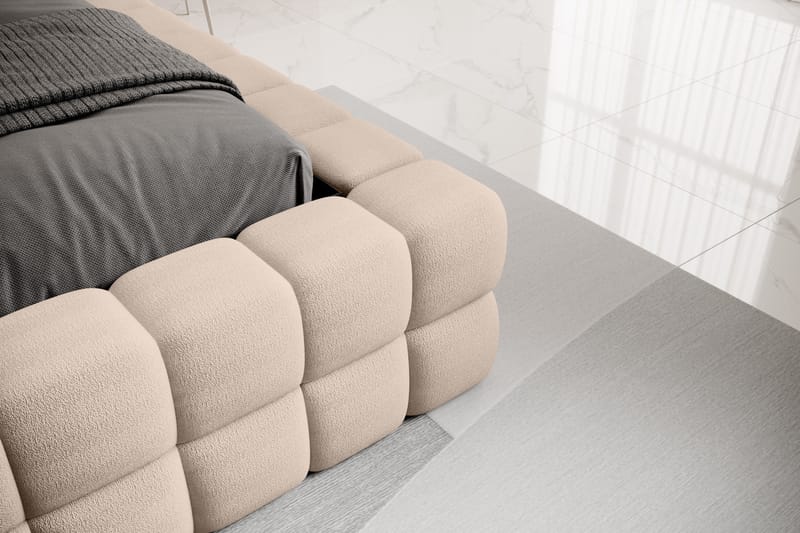 Dizzle Sengeramme 160x200 cm - Beige - Møbler - Senge - Sengeramme & sengestel