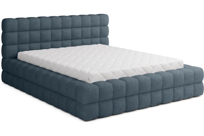 Dizzle Sengeramme 160x200 cm - Blå - Møbler - Senge - Sengeramme & sengestel