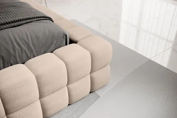 Dizzle Sengeramme 180x200 cm - Beige - Møbler - Senge - Sengeramme & sengestel