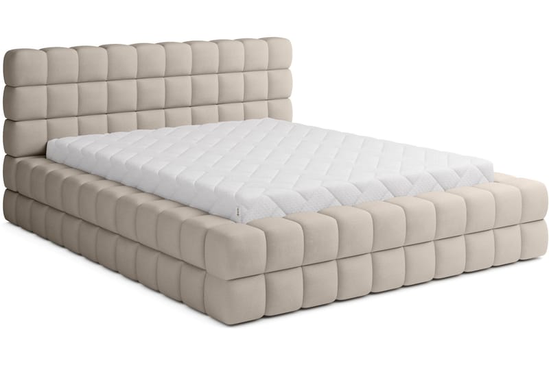 Dizzle Sengeramme 180x200 cm - Beige - Møbler - Senge - Sengeramme & sengestel