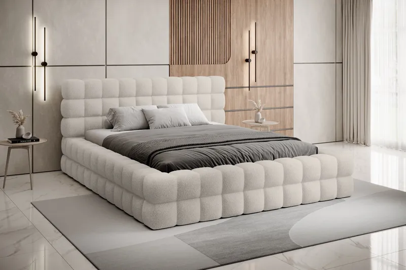 Dizzle Sengeramme 180x200 cm - Beige - Møbler - Senge - Sengeramme & sengestel