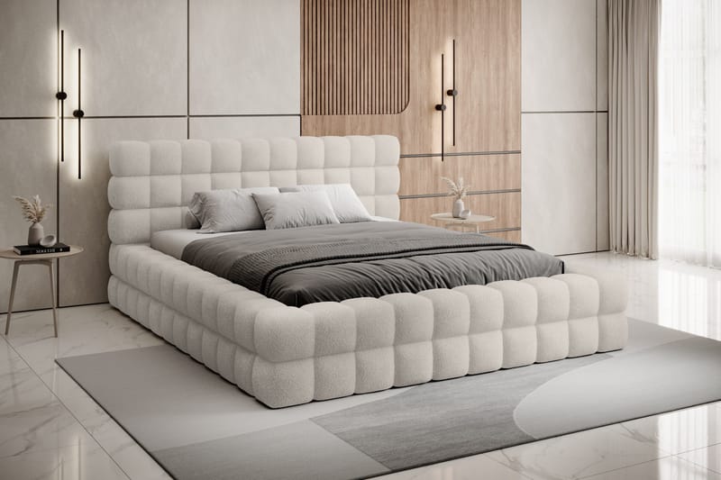 Dizzle Sengeramme 180x200 cm - Beige - Møbler - Senge - Sengeramme & sengestel
