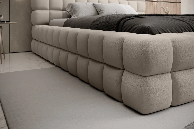 Dizzle Sengeramme 180x200 cm - Beige - Møbler - Senge - Sengeramme & sengestel