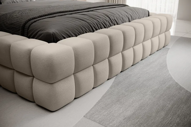 Dizzle Sengeramme 180x200 cm - Beige - Møbler - Senge - Sengeramme & sengestel