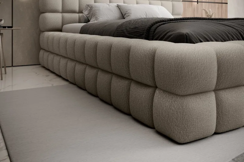 Dizzle Sengeramme 180x200 cm - Beige - Møbler - Senge - Sengeramme & sengestel